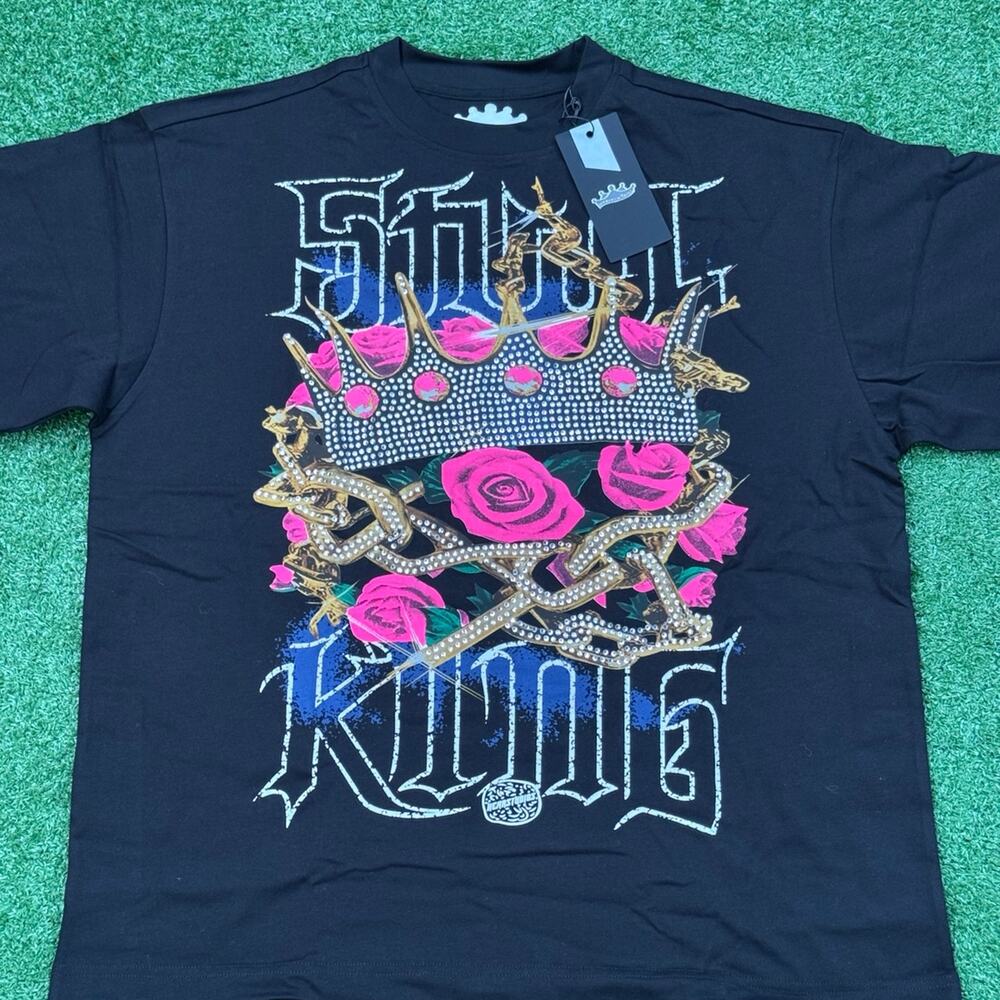 Heads Or Tails Stun Kings Sh!t Shirt Crown Jewels With Roses Shirt New With Tag